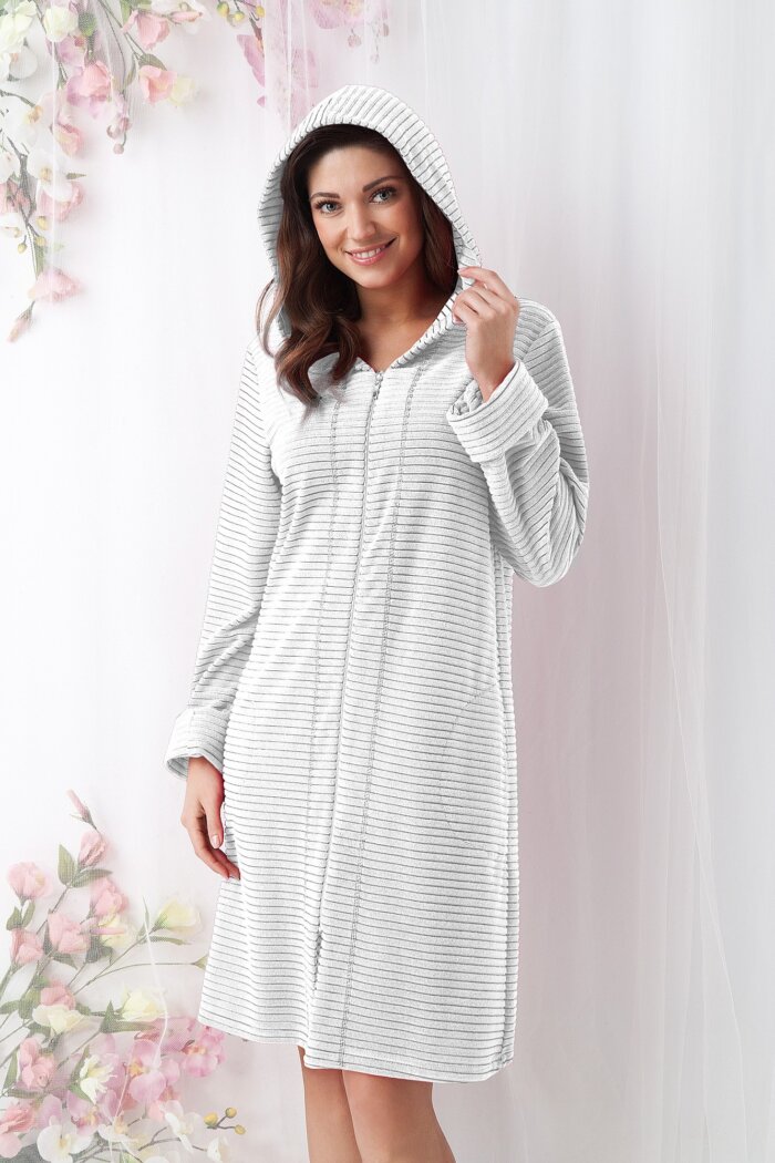 Bielizna Damska SZLAFROK FROTTE FR-104 - obrazek 2