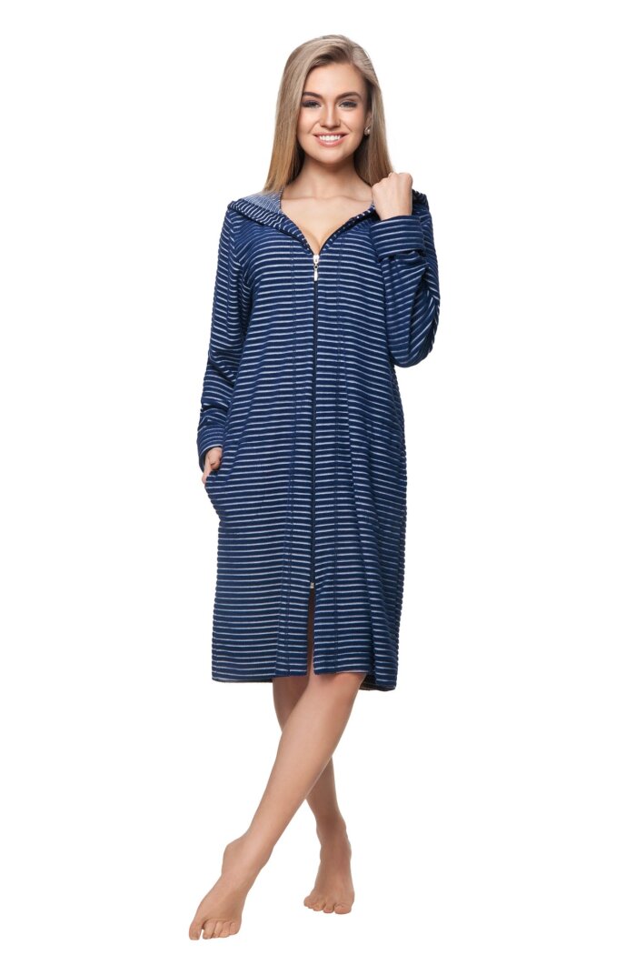 Bielizna Damska SZLAFROK FROTTE FR-104 - obrazek 4