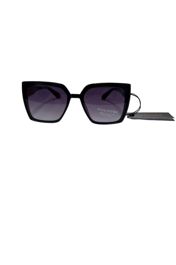Okulary Przeciwsłoneczne Damskie UV 400 Czarne - obrazek 2