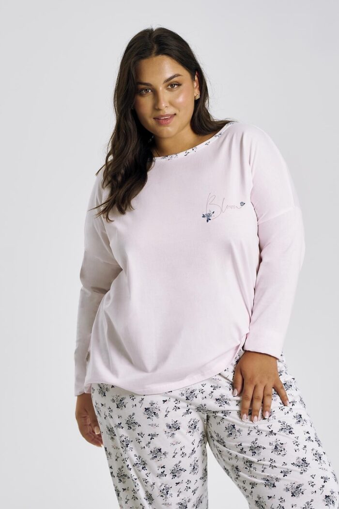 PIŻAMA ELLA 3466 R.4XL-6XL DR - obrazek 3