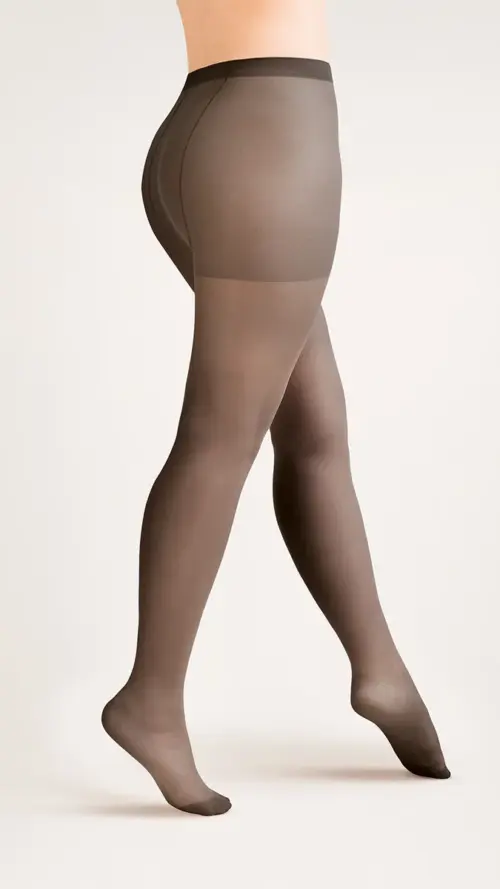 Cienkie Rajstopy Plus Size Gabriella Rubensa Plus Size 20 den Czarne