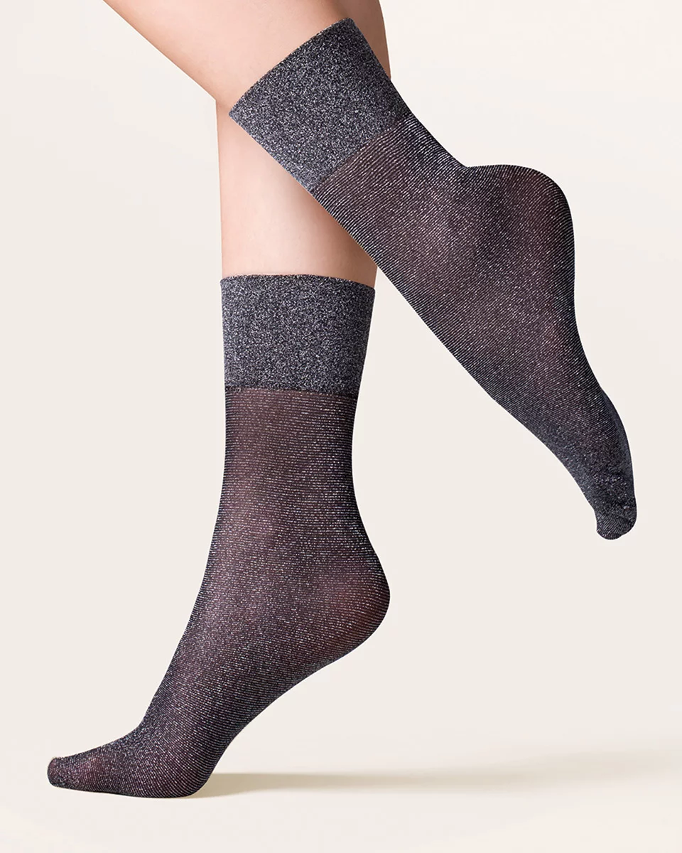 Sklep internetowy NeliNo Błyszczące Skarpetki Rajstopowe Gabriella Tova