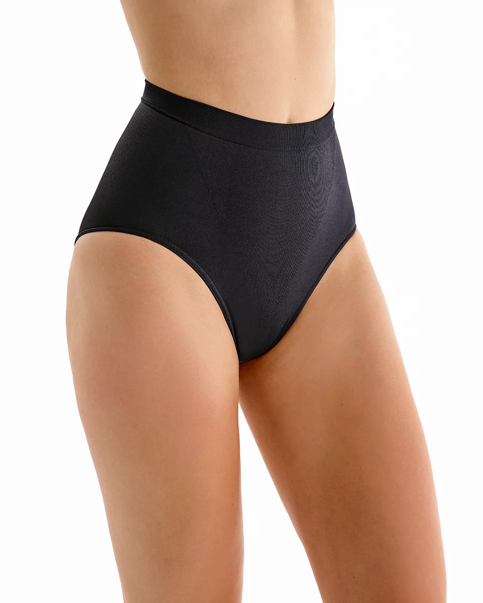 Sklep internetowy NeliNo Wyszczuplające Figi z Wysokim Stanem Gabriella Midi Modelling Czarne