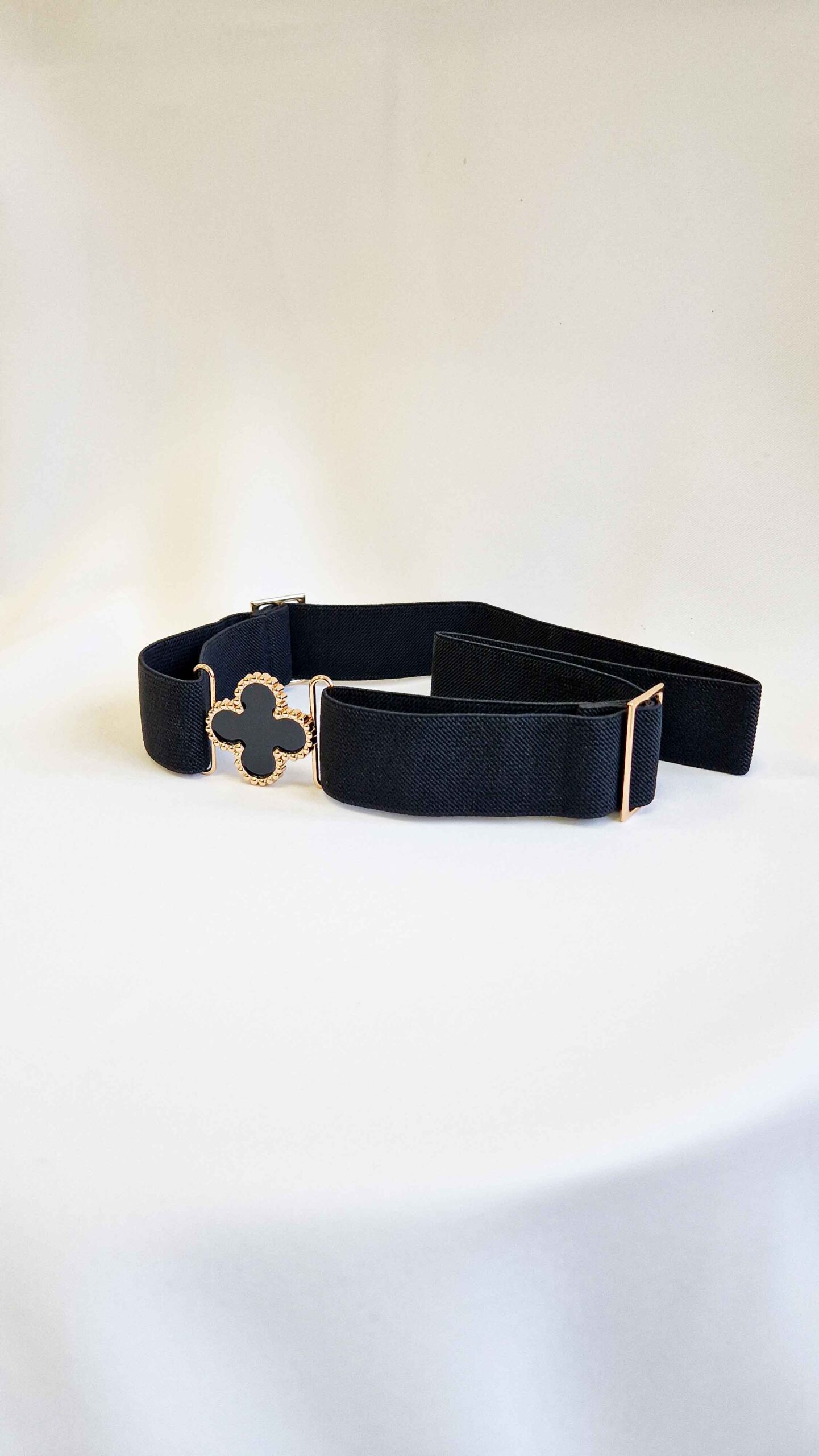 Sklep internetowy NeliNo Stylowy Pasek Damski z Elegancką Klamrą Czarny - obrazek 3