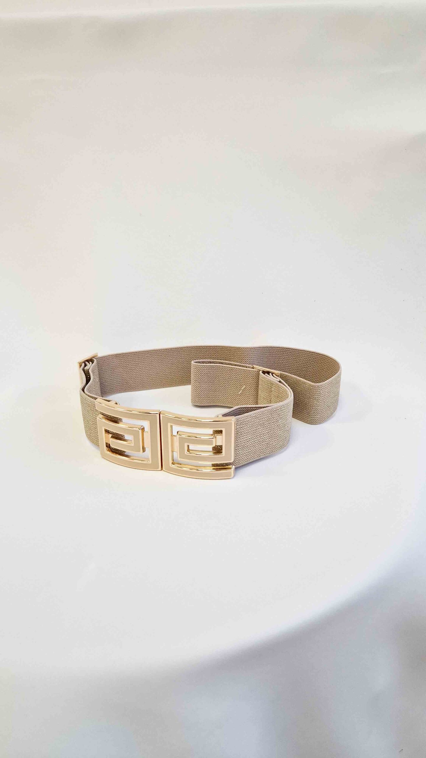 Sklep internetowy NeliNo Stylowy Pasek Damski z Klamrą Złoty - obrazek 3