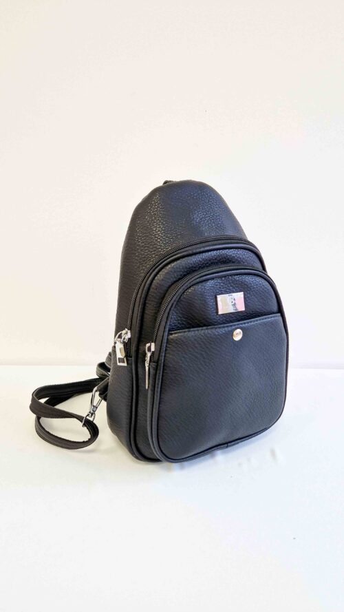 Stylowy Plecak Damski Miejski 2w1 Czarny