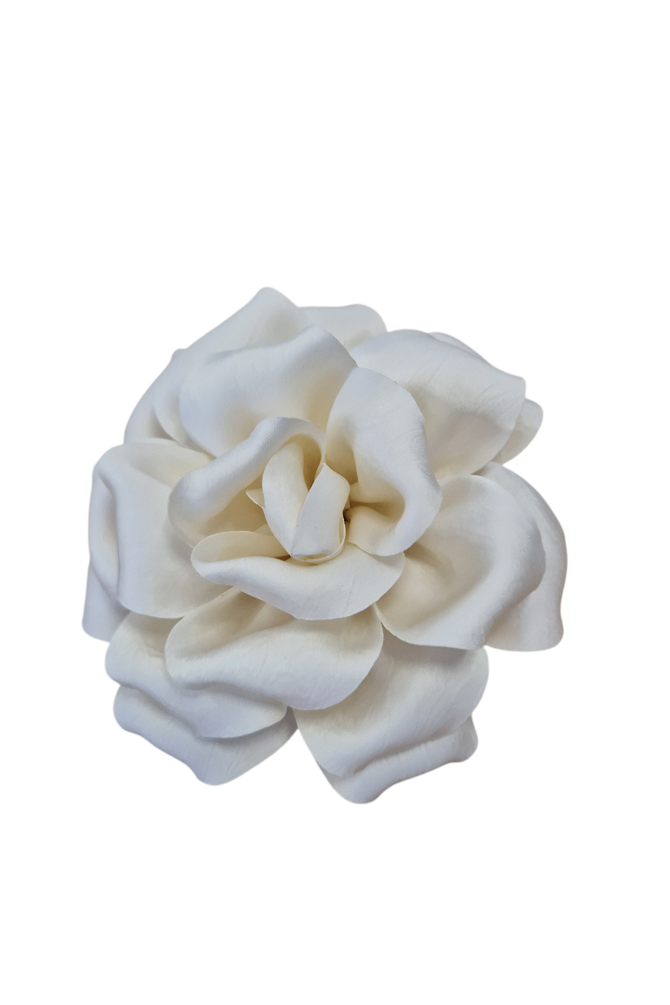 Sklep internetowy NeliNo Śmietankowa Broszka Róża z Materiału