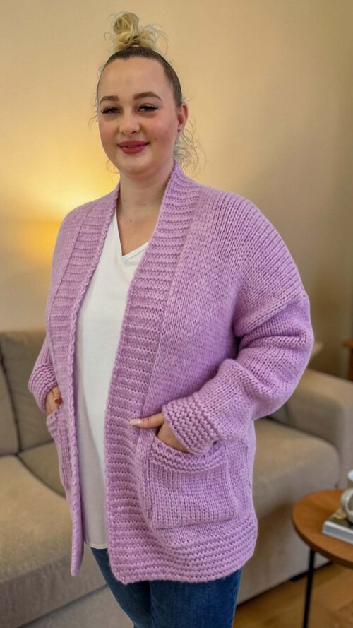 Sweter Kardigan Damski Lilia