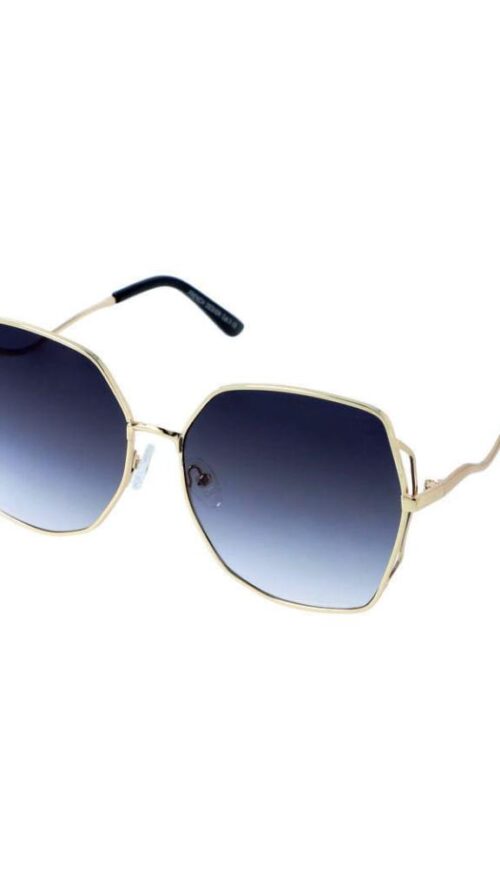 Okulary Przeciwsłoneczne Damskie z UV 400 Glamour Niebieskie 255