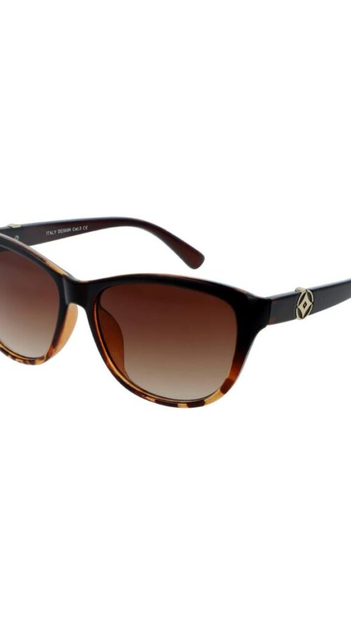 Okulary Przeciwsłoneczne Damskie z UV 400 Victoria Brązowe 411